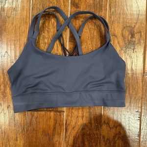 Strappy sports bra